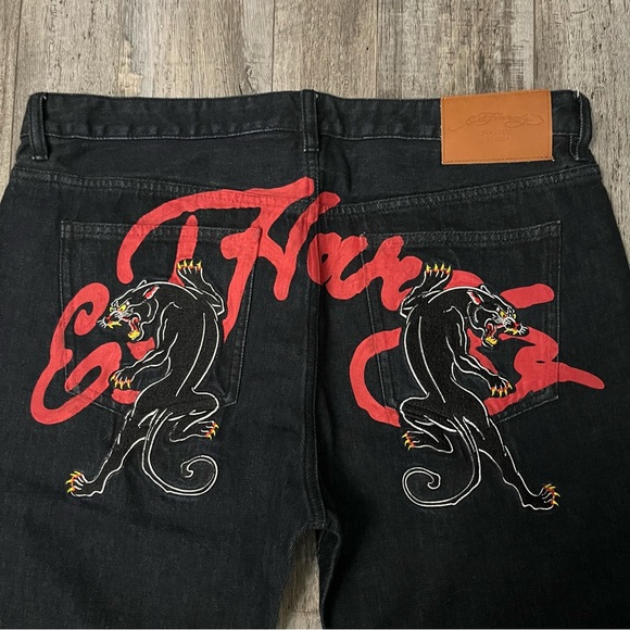 Ed Hardy Panther Jeans - Picture 2 of 6